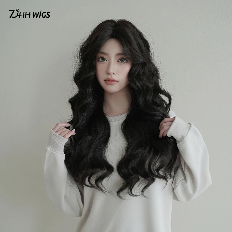 Long Curly Wave Wig High Density Heat Resistant Black Brown Wigs for Women Daily Party Use Synthetic Middle Part Wig for Party
Long Curly Wave Wig High Density Heat Resistant Black Brown Wigs for Women Daily Party Use Synthetic Middle Part Wig for Party