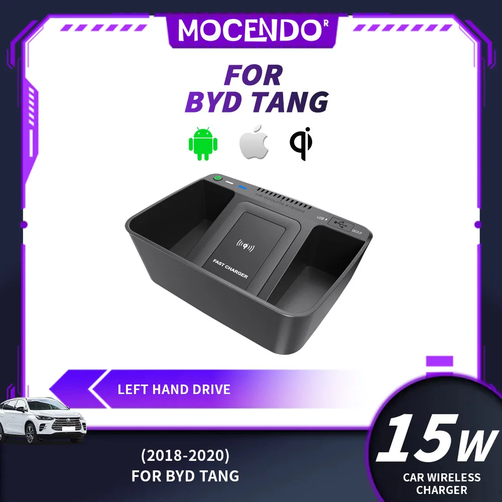 Car Wireless Charger for BYD Tang 2018-2020 Fast Charging Mobile Phone Holder Plate Interior Accessories
Car Wireless Charger for BYD Tang 2018-2020 Fast Charging Mobile Phone Holder Plate Interior Accessories