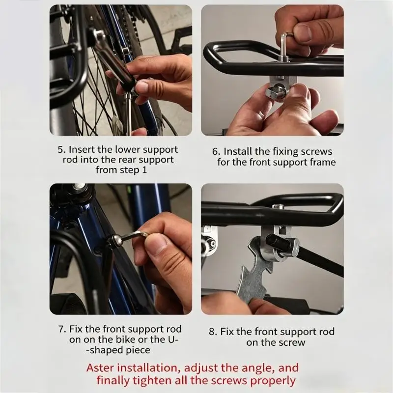 U2JB Enduring Metal Cycle Cargo Holder Works On Numerous Road And Mountain Models
U2JB Enduring Metal Cycle Cargo Holder Works On Numerous Road And Mountain Models