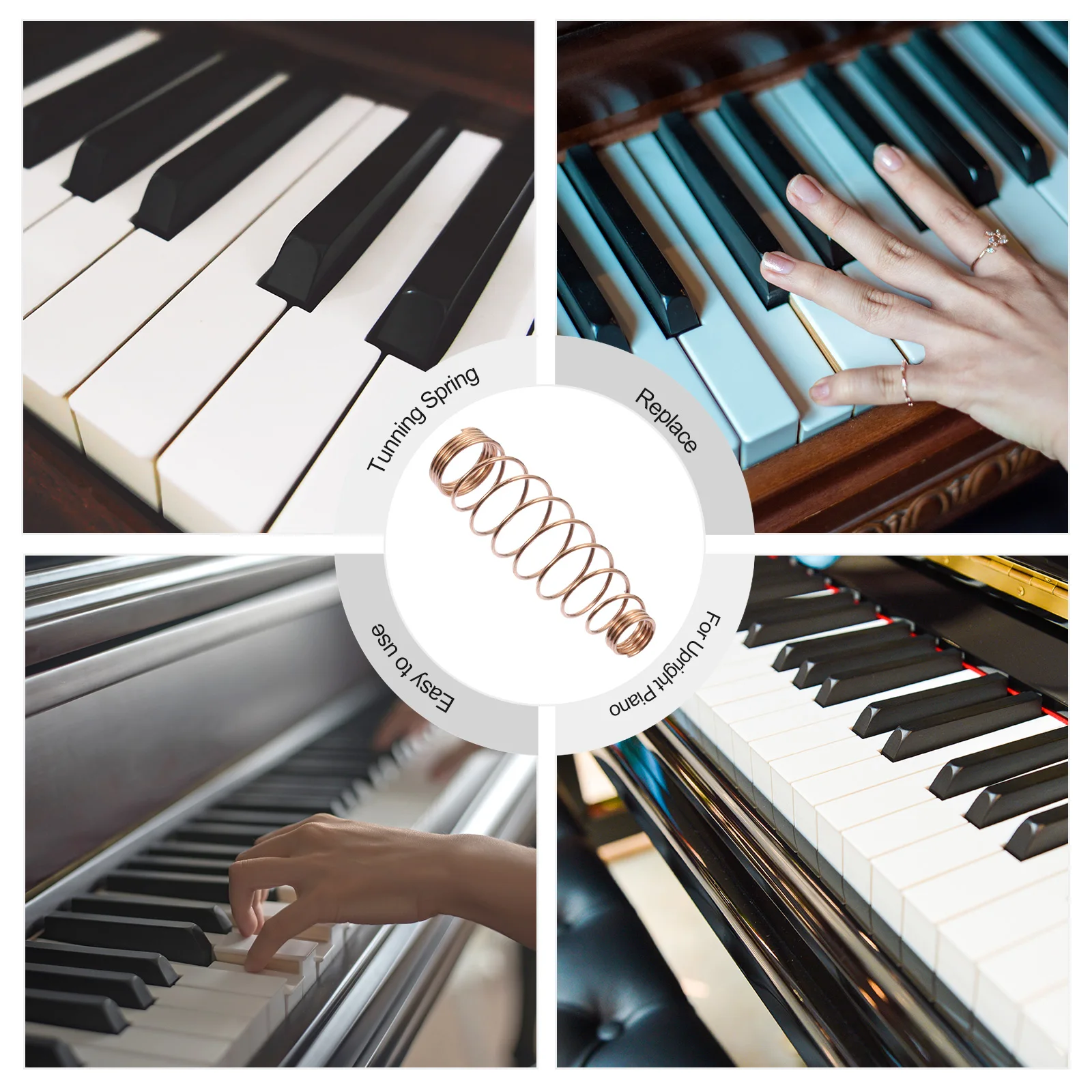 180 Pcs Piano Tuning Tool Pianos Repair Accessories for Kit Parts Spring Music Tools
180 Pcs Piano Tuning Tool Pianos Repair Accessories for Kit Parts Spring Music Tools