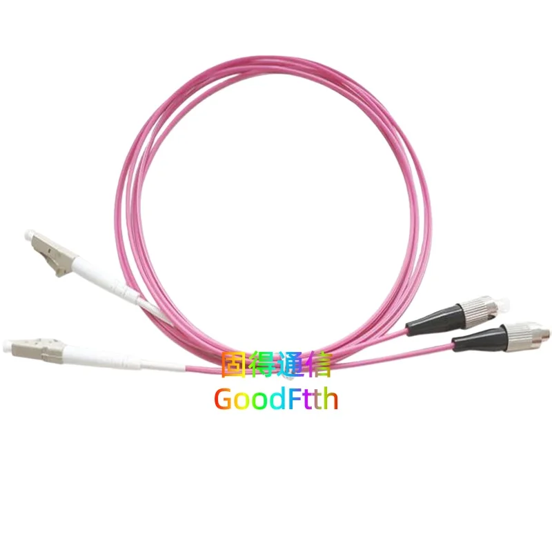 Patch Cord Lead LC to FC OM4 Duplex Cable Jumper Patchcord GoodFtth
Patch Cord Lead LC to FC OM4 Duplex Cable Jumper Patchcord GoodFtth