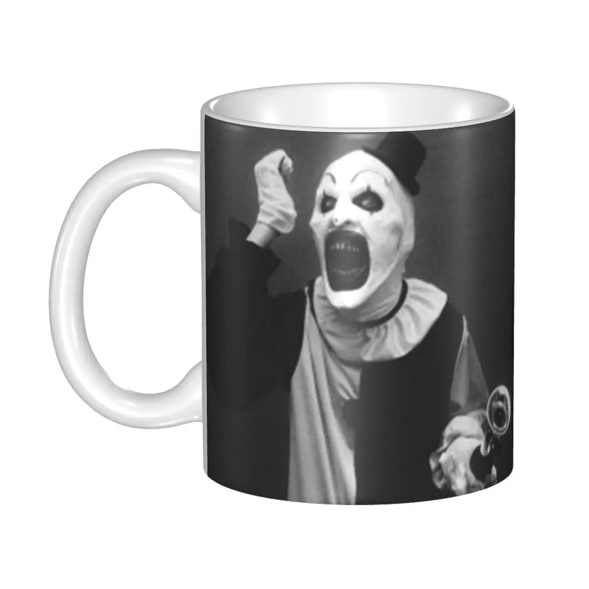 Art The Clown Terrifier Ceramic Magic Cups 350ml Milk Tea Coffee Mugs Best Birthday Gifts for Children Friends
Art The Clown Terrifier Ceramic Magic Cups 350ml Milk Tea Coffee Mugs Best Birthday Gifts for Children Friends