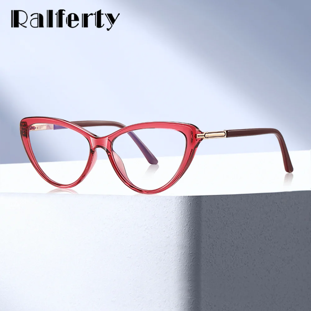 Ralferty TR90, легкие очки с защитой от синего света, оправа «кошачий глаз», стильные компьютерные очки, женская оправа для очков без оптической близости
Ralferty TR90, легкие очки с защитой от синего света, оправа «кошачий глаз», стильные компьютерные очки, женская оправа для очков без оптической близости
