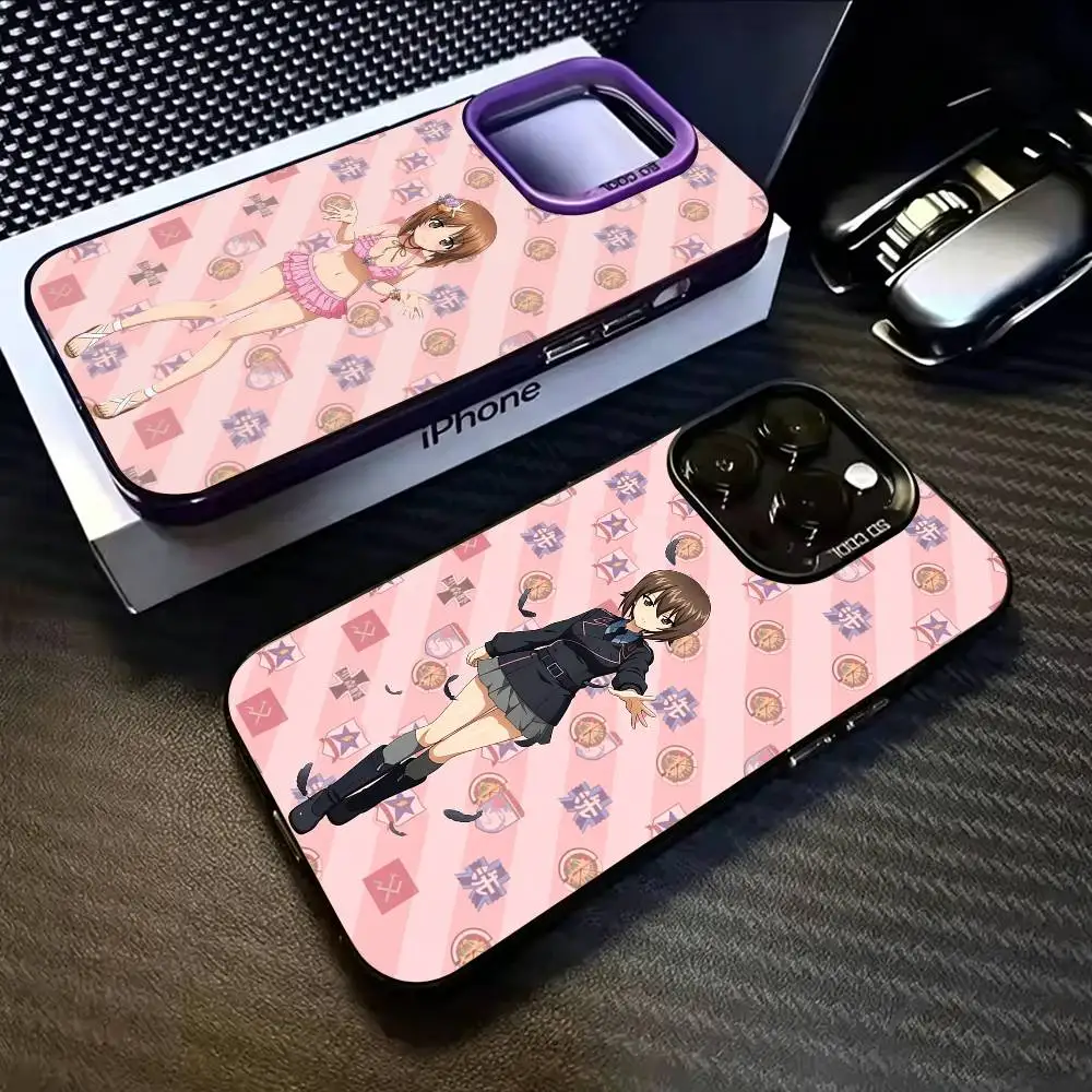 Cute Anime Nishizumi Miho Gift Phone Case For iPhone 17,16,15,14,13,12,11 Plus,Pro Max,XS,Colorful Silver Phone case Funda Cover
Cute Anime Nishizumi Miho Gift Phone Case For iPhone 17,16,15,14,13,12,11 Plus,Pro Max,XS,Colorful Silver Phone case Funda Cover