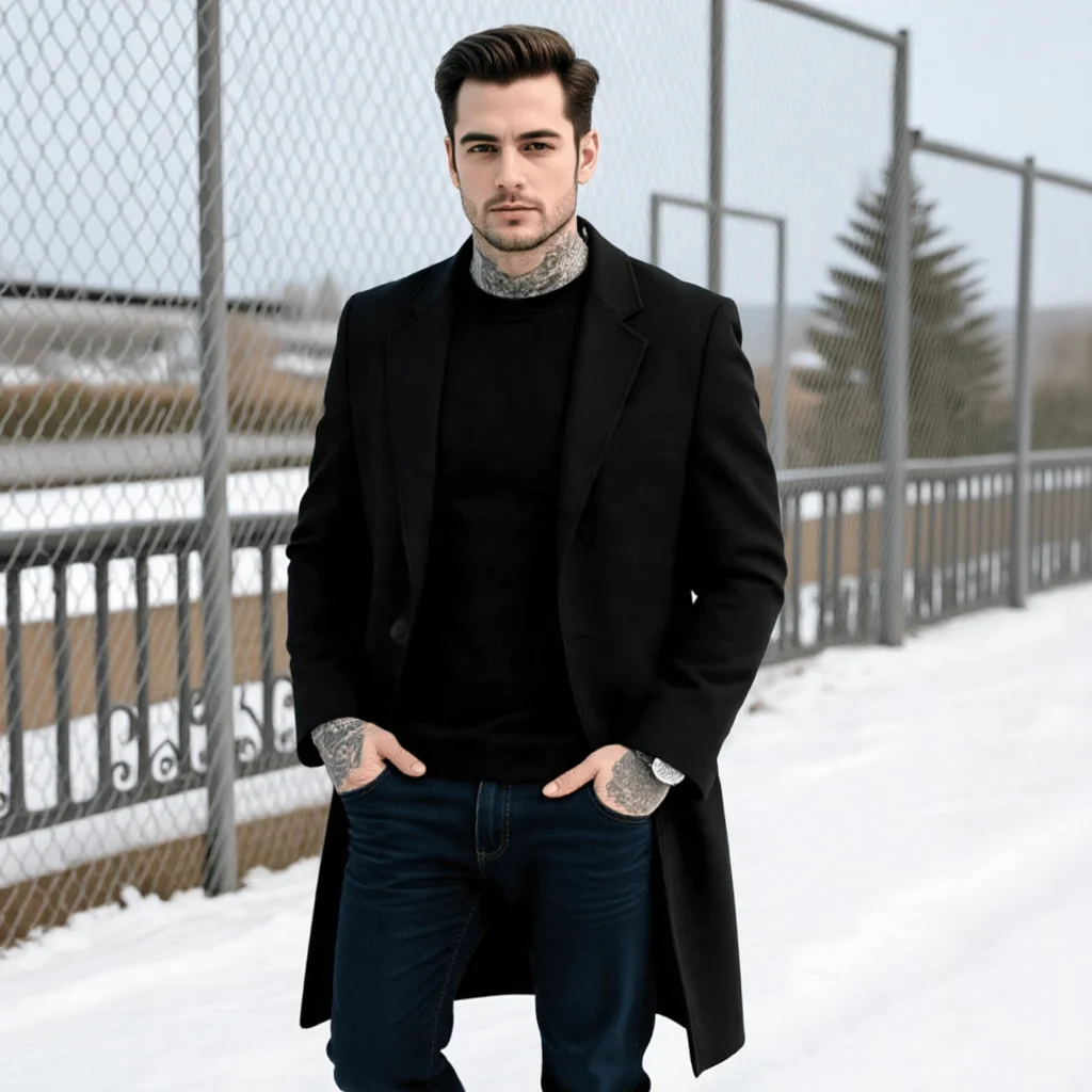 Men's Classic Single-Breasted Woolen Blend Overcoat Warm Thick Lined Business Trench Coat Work Wear
Men's Classic Single-Breasted Woolen Blend Overcoat Warm Thick Lined Business Trench Coat Work Wear