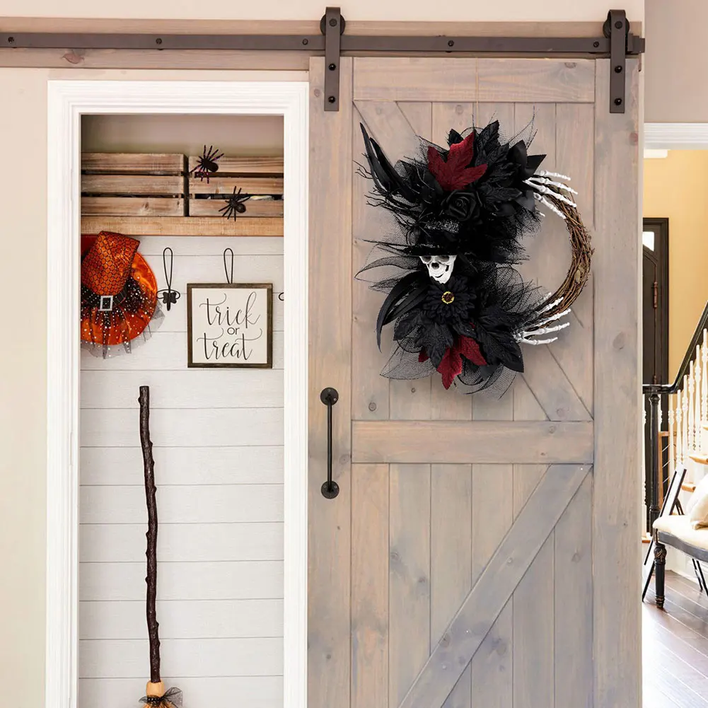 Holiday Door Wreath With Skeleton Design Lightwieght Door Hanger Garland For Home Decoration
Holiday Door Wreath With Skeleton Design Lightwieght Door Hanger Garland For Home Decoration