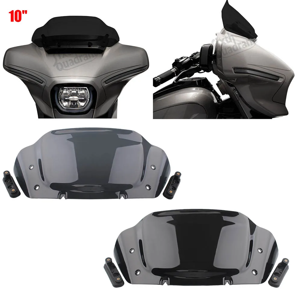 Wind Deflector Motorcycle Fairing Windshield 10" Windscreen For Harley Touring Street Glide CVO/SE Ultra Limited FLHX/I FLHXSTSE
Wind Deflector Motorcycle Fairing Windshield 10" Windscreen For Harley Touring Street Glide CVO/SE Ultra Limited FLHX/I FLHXSTSE