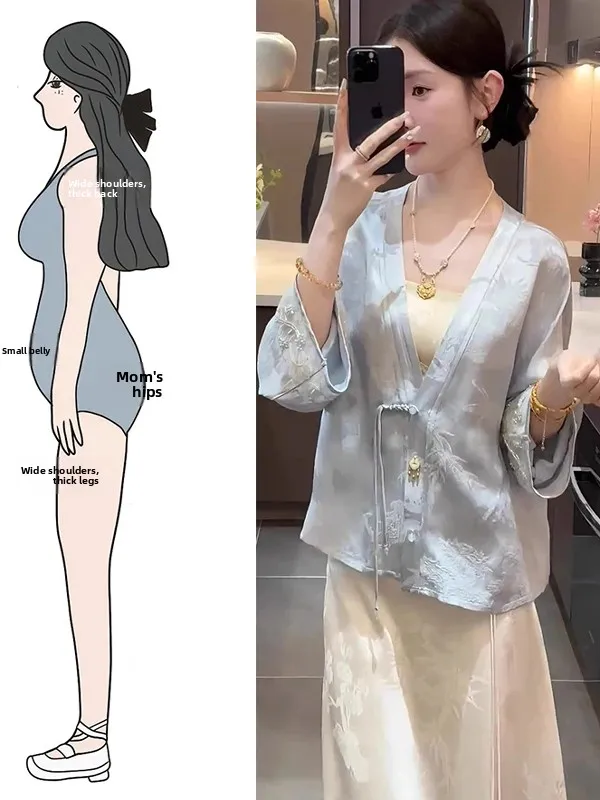 New Chinese Style Floral Embroidery Print High Waist Women's Suit Set Slimming Fashionable Long Sleeve Button up Outfit
New Chinese Style Floral Embroidery Print High Waist Women's Suit Set Slimming Fashionable Long Sleeve Button up Outfit