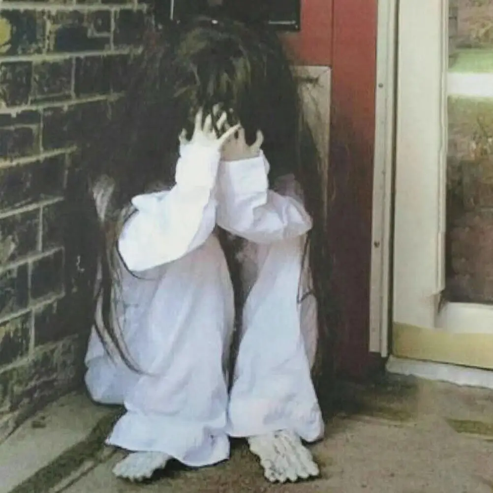 Halloween Trembling Ghost Doll Halloween Crying Ghost Doll Horrible Sound Resin Voice Control for Haunted House for Decoration
Halloween Trembling Ghost Doll Halloween Crying Ghost Doll Horrible Sound Resin Voice Control for Haunted House for Decoration