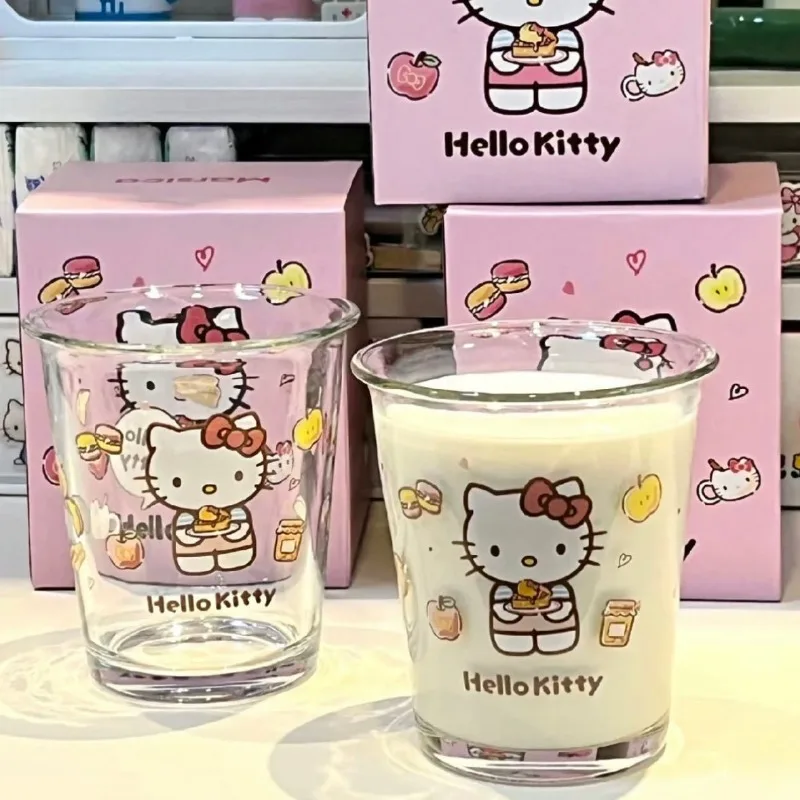 Kawaii Sanrio Hello Kitty Household Water Cup Niche Simple High Appearance Level Transparent Glass Coffee Cup Girl Gift
Kawaii Sanrio Hello Kitty Household Water Cup Niche Simple High Appearance Level Transparent Glass Coffee Cup Girl Gift