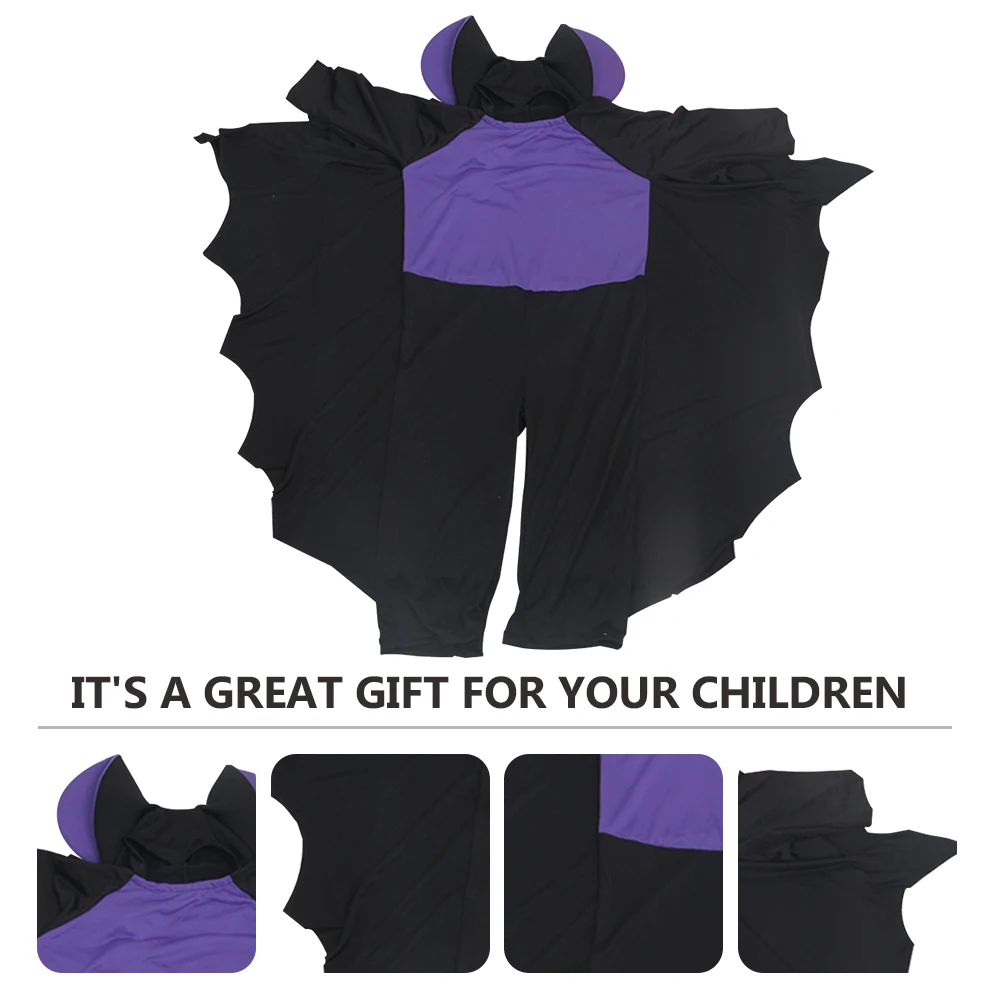 Halloween Bat Costume Kids Performance Suit Polyester Fiber Comfortable Child Cosplay Trick Treat Birthday Family Onesie
Halloween Bat Costume Kids Performance Suit Polyester Fiber Comfortable Child Cosplay Trick Treat Birthday Family Onesie