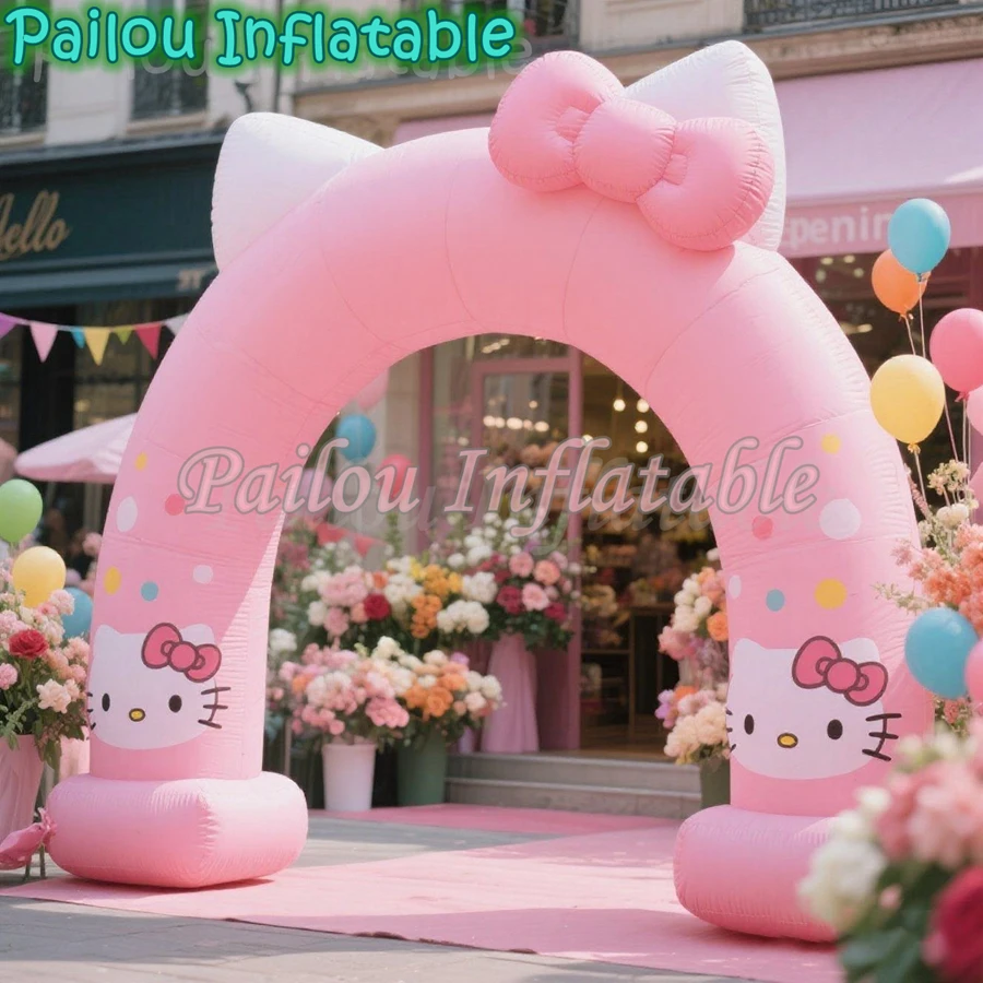 Customize Giant Archway Inflatable Hello Kitty Advertising Indoor Outdoor Cartoon Decoration For Event Party Festival Display
Customize Giant Archway Inflatable Hello Kitty Advertising Indoor Outdoor Cartoon Decoration For Event Party Festival Display