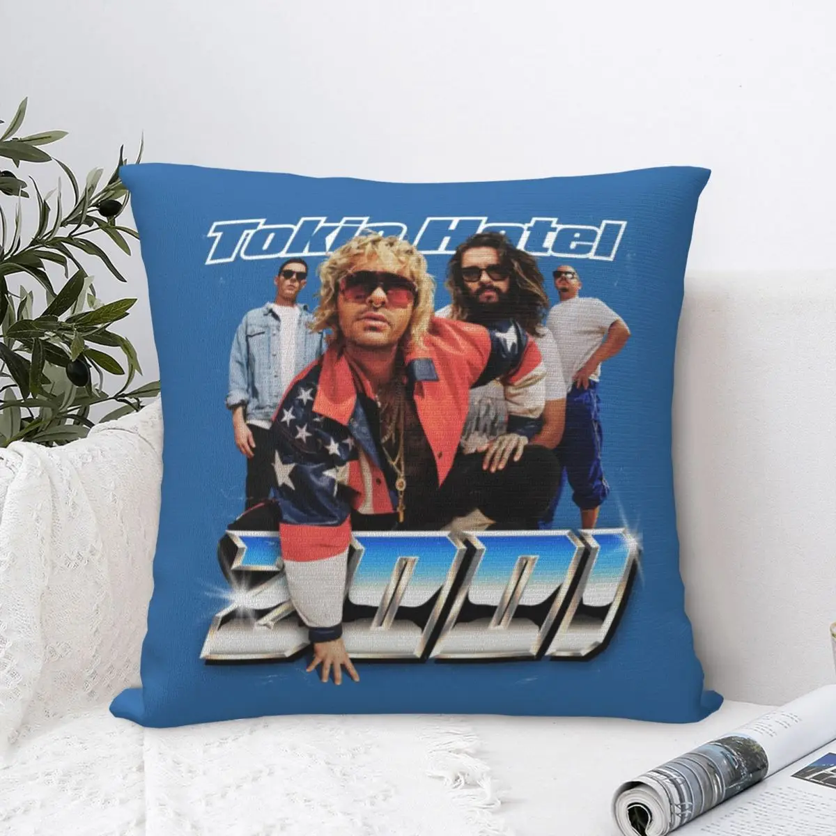 Tokio Hotel German Rock Square Pillowcases Home BillKaulitz Cushion Cover Cute Pillowcase 40*40
Tokio Hotel German Rock Square Pillowcases Home BillKaulitz Cushion Cover Cute Pillowcase 40*40