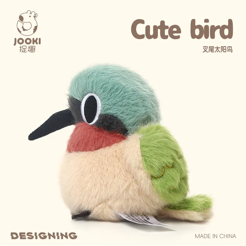 JOOKI Cute Fork-tailed Sunbird Plush Toy Soft Stuffed Bird Doll Bedtime Sleeping Pillow Kawaii Plushie For Girls Birthday Gift
JOOKI Cute Fork-tailed Sunbird Plush Toy Soft Stuffed Bird Doll Bedtime Sleeping Pillow Kawaii Plushie For Girls Birthday Gift