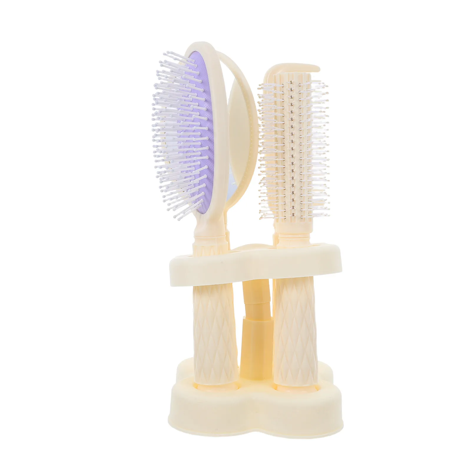 4Pcs Hair Stylist Comb Kit for Women Includes Curling Roll Comb Massage Brush Compact Mirror Detangler Styling Tool Set Salon
4Pcs Hair Stylist Comb Kit for Women Includes Curling Roll Comb Massage Brush Compact Mirror Detangler Styling Tool Set Salon