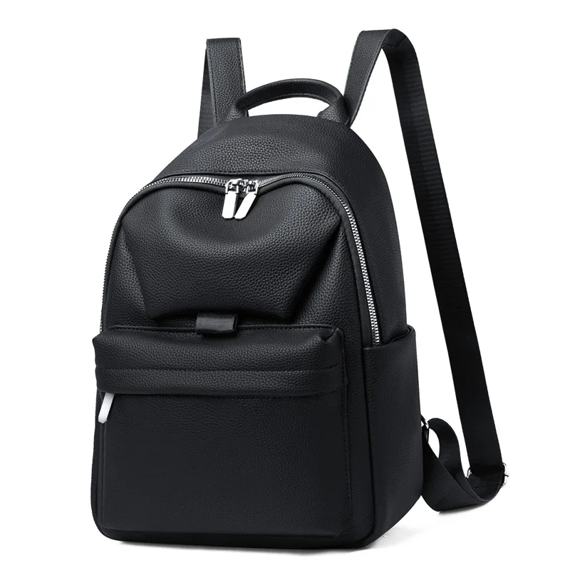 2025 elegant solid color backpack women's new PU leather leisure travel versatile small backpack women's fashion schoolbag
2025 elegant solid color backpack women's new PU leather leisure travel versatile small backpack women's fashion schoolbag
