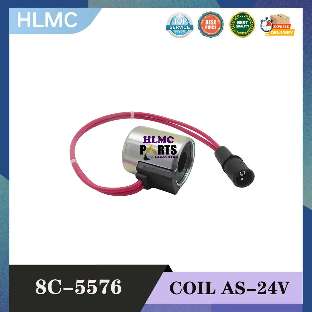 8C5576 8C-5576 24V Solenoid Valve Ring Tractor D5H D8N Wheel Loader 918F 924F 910E 910F 928G IT12B IT14B IT14F IT18FI T24FI
8C5576 8C-5576 24V Solenoid Valve Ring Tractor D5H D8N Wheel Loader 918F 924F 910E 910F 928G IT12B IT14B IT14F IT18FI T24FI