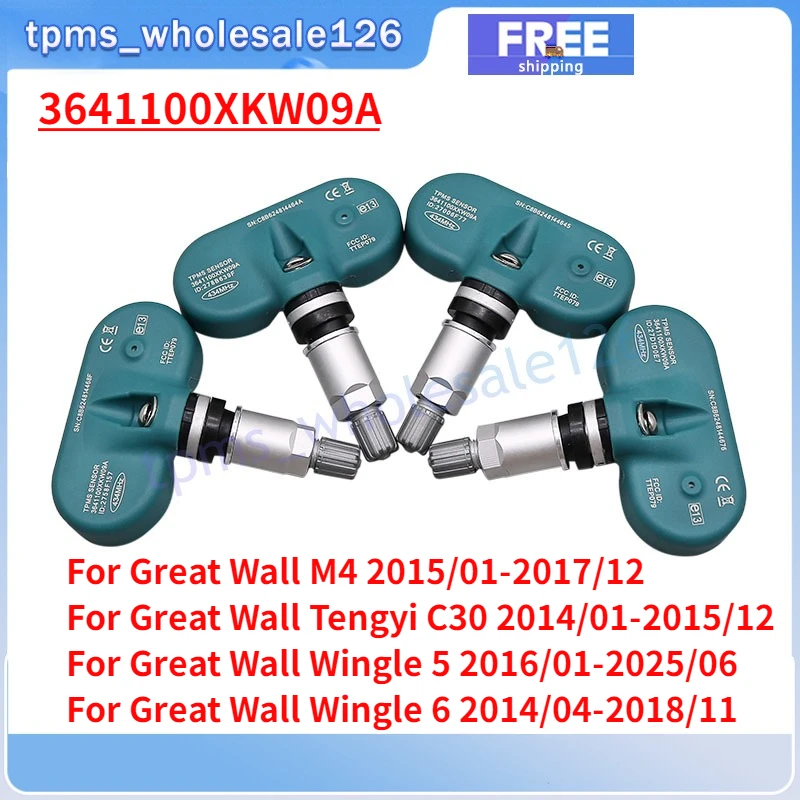 4 шт./лот 3641100XKW09A для Great Wall M4 Tengyi C30 C50 Wingle 5 6 7 TPMS датчик системы контроля давления в шинах
4 шт./лот 3641100XKW09A для Great Wall M4 Tengyi C30 C50 Wingle 5 6 7 TPMS датчик системы контроля давления в шинах