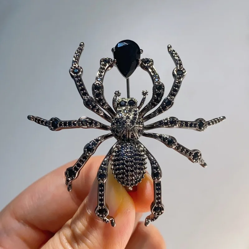 Gothic Spider Brooch for Costumes Suits,Luxury Jewelry Gift for Unisex Women
Gothic Spider Brooch for Costumes Suits,Luxury Jewelry Gift for Unisex Women