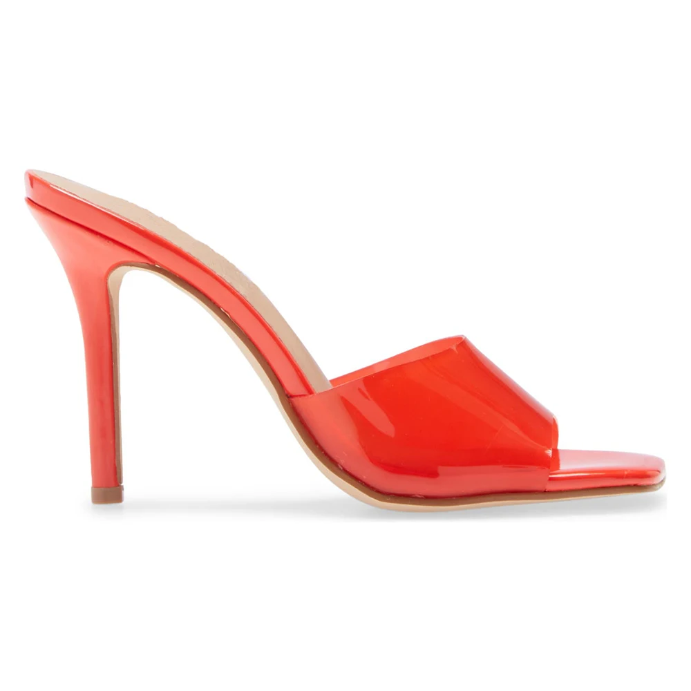Square Toe Summer Sandals for Women 2022 Clear PVC Shoes Black Patent Leather Red Transparent Party High Heels 10cm Plus Size
Square Toe Summer Sandals for Women 2022 Clear PVC Shoes Black Patent Leather Red Transparent Party High Heels 10cm Plus Size