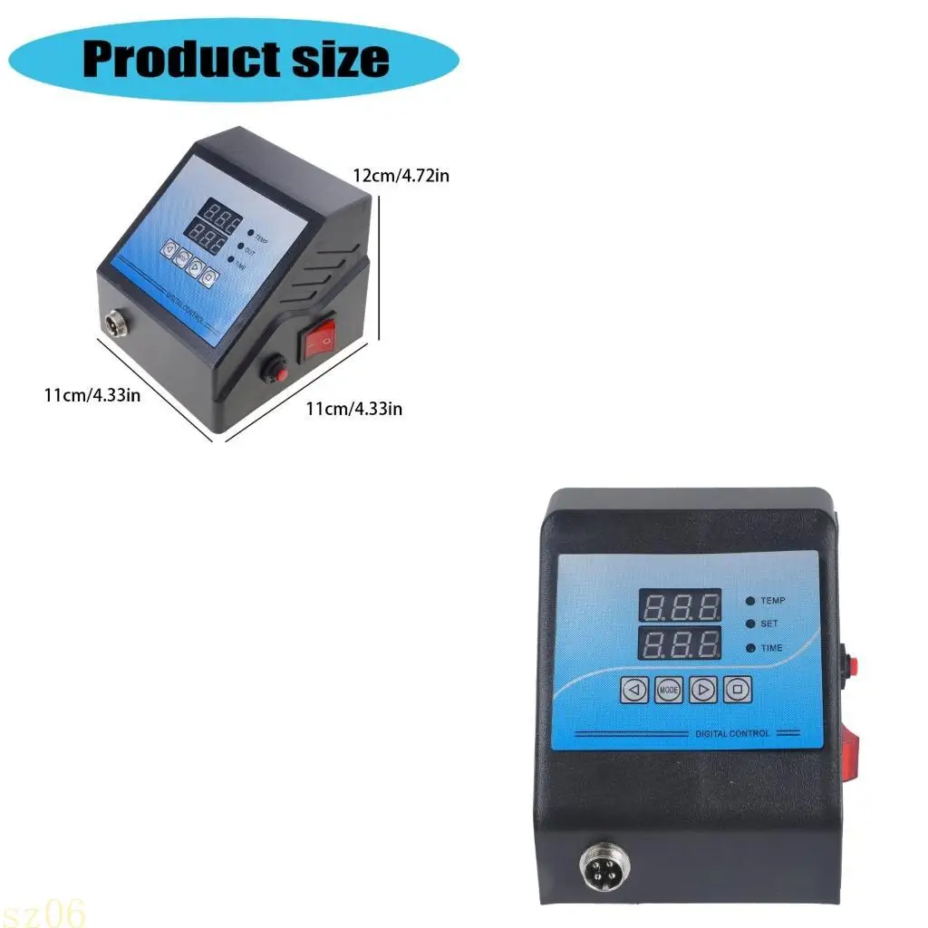 Q2Q4 Press Machine Temperature Control Box 1300W Digital Control Box