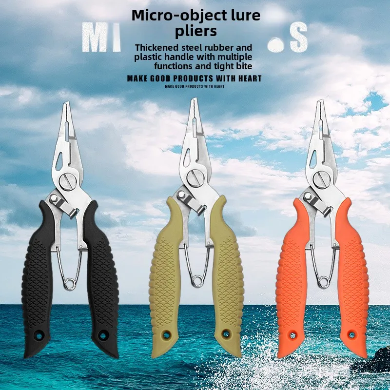 Sturdy & Durable Fishing Pliers, Compact & Portable Design for Anglers, Multi-Functional Tool for Cutting & Hook Removal
Sturdy & Durable Fishing Pliers, Compact & Portable Design for Anglers, Multi-Functional Tool for Cutting & Hook Removal