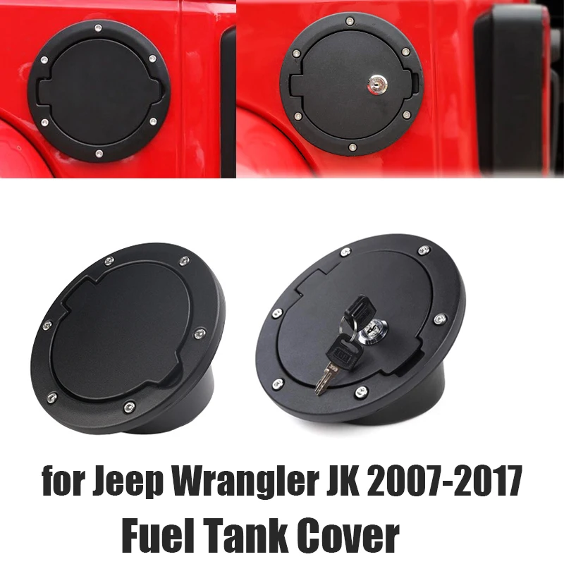 Car Fuel Tank Gas Cap Cover Fits for Jeep Wrangler JK 2007-2017 Tank Covers Accessories Aluminum Alloy ABS
Car Fuel Tank Gas Cap Cover Fits for Jeep Wrangler JK 2007-2017 Tank Covers Accessories Aluminum Alloy ABS