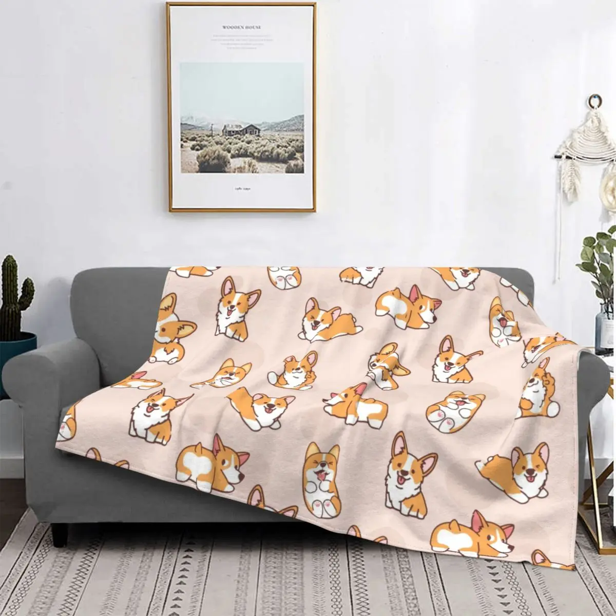 3D Printed Corgi Puppy Blanket Dog Pattern Plush Warm Super Soft Flannel Fleece Blanket Sofa Bed Bedroom
3D Printed Corgi Puppy Blanket Dog Pattern Plush Warm Super Soft Flannel Fleece Blanket Sofa Bed Bedroom