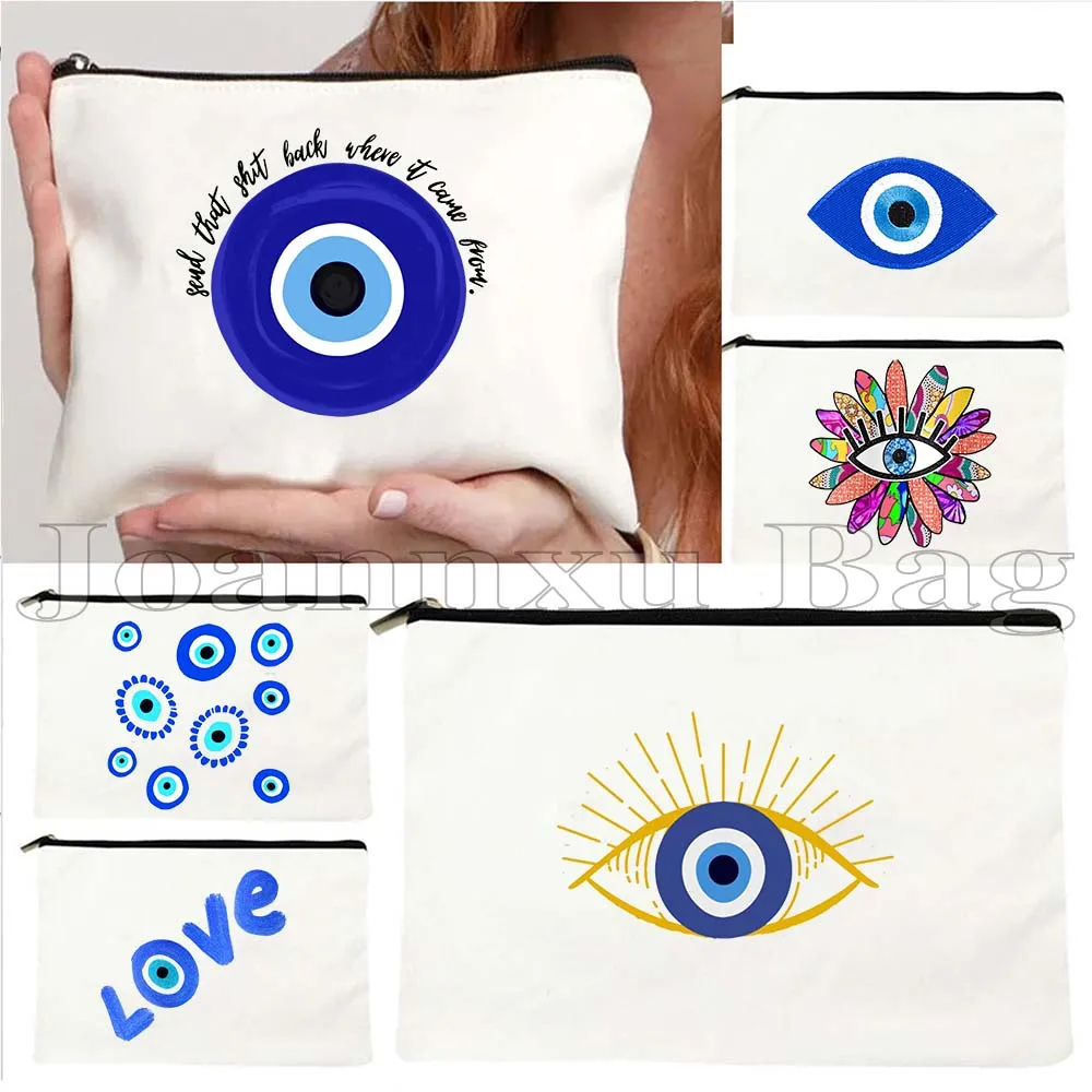 Graffiti Greek Evil Eye Flower Lotus Amulet Charm Nazar Colorful Evil Eyes Shopper Cute Cosmetic Makeup Toilet Bag Case Pouch
Graffiti Greek Evil Eye Flower Lotus Amulet Charm Nazar Colorful Evil Eyes Shopper Cute Cosmetic Makeup Toilet Bag Case Pouch