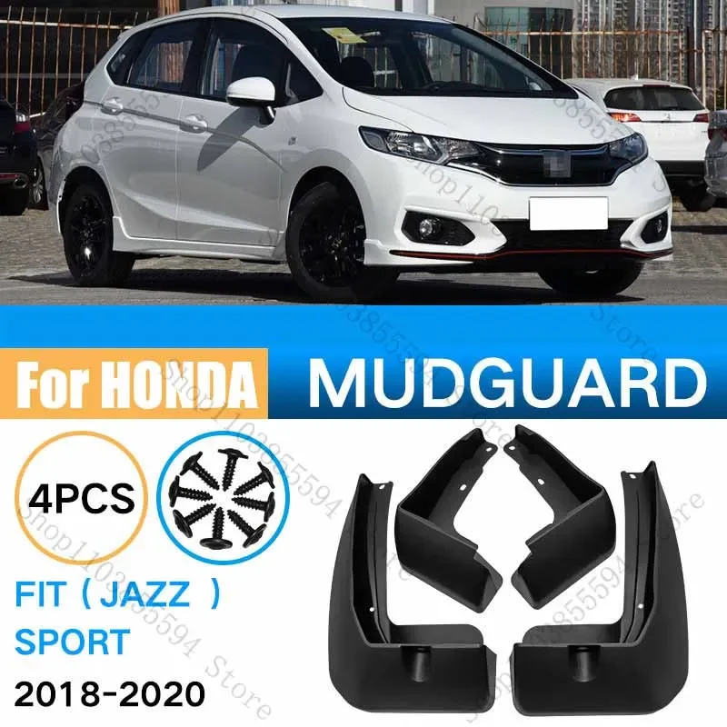 Mudguard For Honda Fit Jazz Sport 2018-2020 4pcs Mudflaps Mudguards Car Accessories Auto Styline Splash Guard Fender Mud Flap
Mudguard For Honda Fit Jazz Sport 2018-2020 4pcs Mudflaps Mudguards Car Accessories Auto Styline Splash Guard Fender Mud Flap