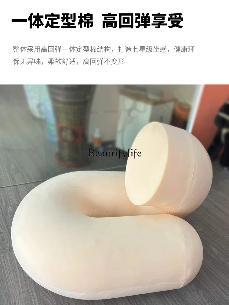 yj19 Modern minimalist creative personalized snake chair, balcony lazy sofa chair
yj19 Modern minimalist creative personalized snake chair, balcony lazy sofa chair