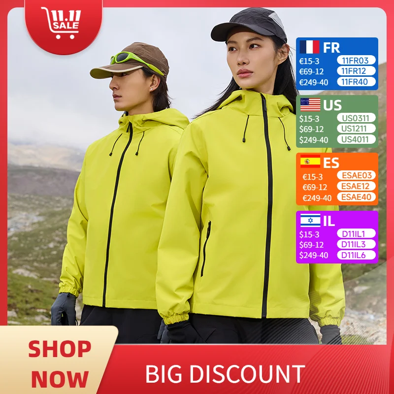 Unisex Outdoor Jacket, Custom Jacket, Windproof, Waterproof, Stain-Resistant, Warm and Breathable
Unisex Outdoor Jacket, Custom Jacket, Windproof, Waterproof, Stain-Resistant, Warm and Breathable