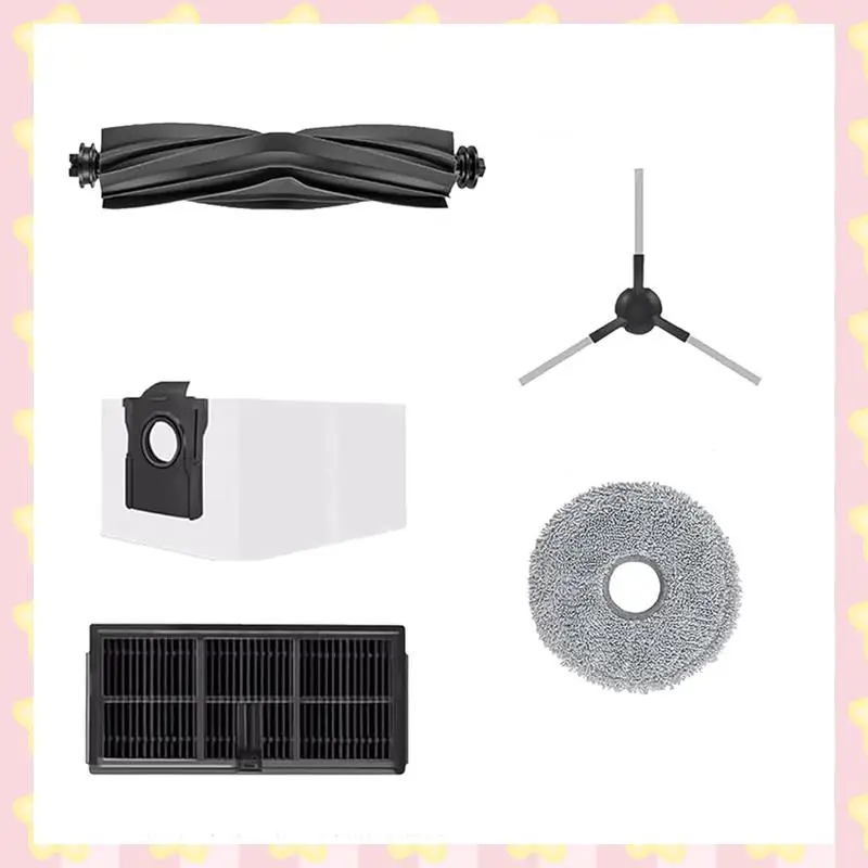 AB51 2 Set Replacement Parts For Dreame Mova E30 Ultra Robot Vacuum Cleaner Main Side Brush Hepa Filter Mop Cloth Dust Bags
AB51 2 Set Replacement Parts For Dreame Mova E30 Ultra Robot Vacuum Cleaner Main Side Brush Hepa Filter Mop Cloth Dust Bags