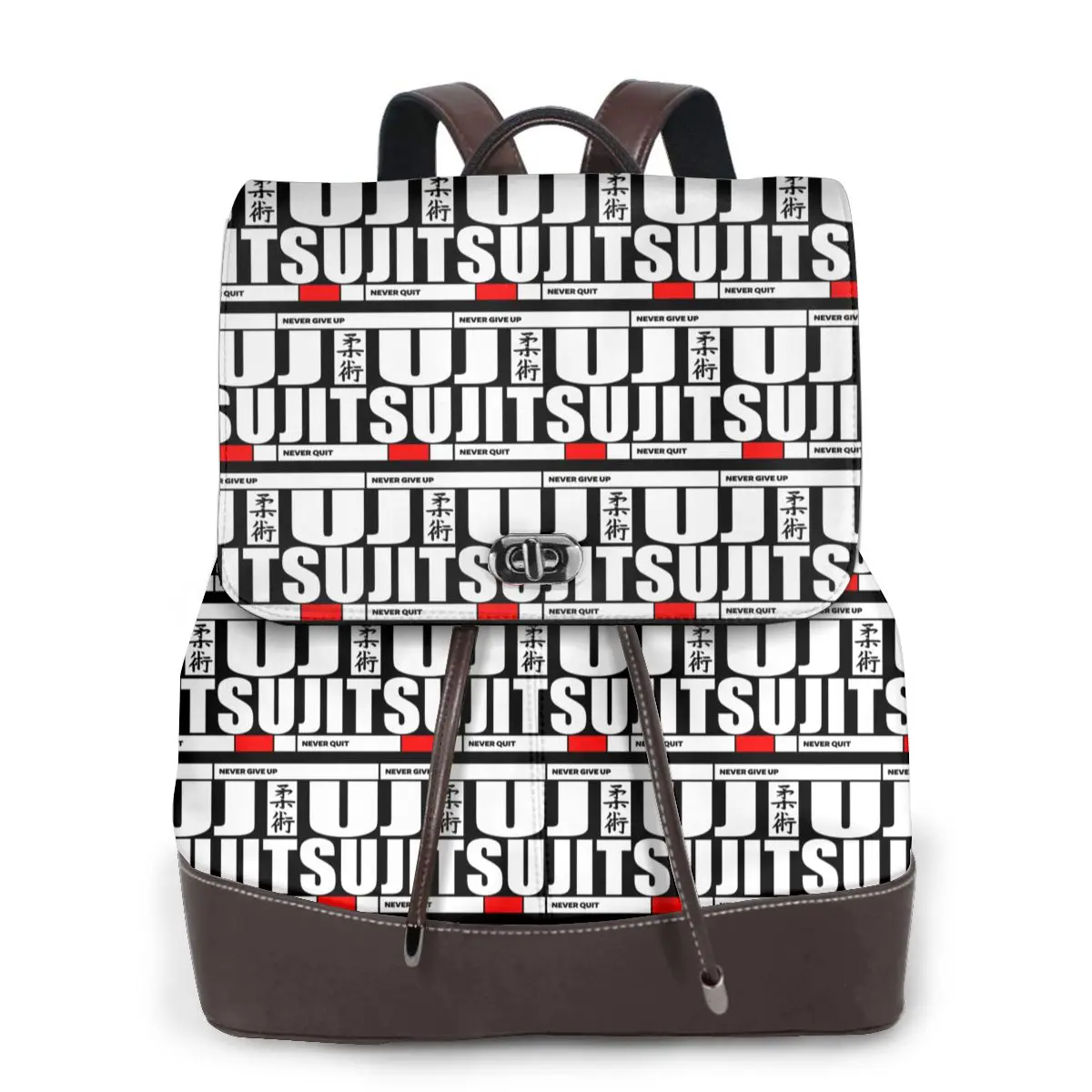 Jiu Jitsu - Never Give Up Never Quit Bookbag School Student Bags Hiking Travel Daypack for Women Fashion Derma Backpack
Jiu Jitsu - Never Give Up Never Quit Bookbag School Student Bags Hiking Travel Daypack for Women Fashion Derma Backpack