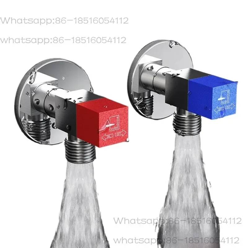 Triangle water heater ball eight-character switch household toilet water stop valve brass thickened
Triangle water heater ball eight-character switch household toilet water stop valve brass thickened