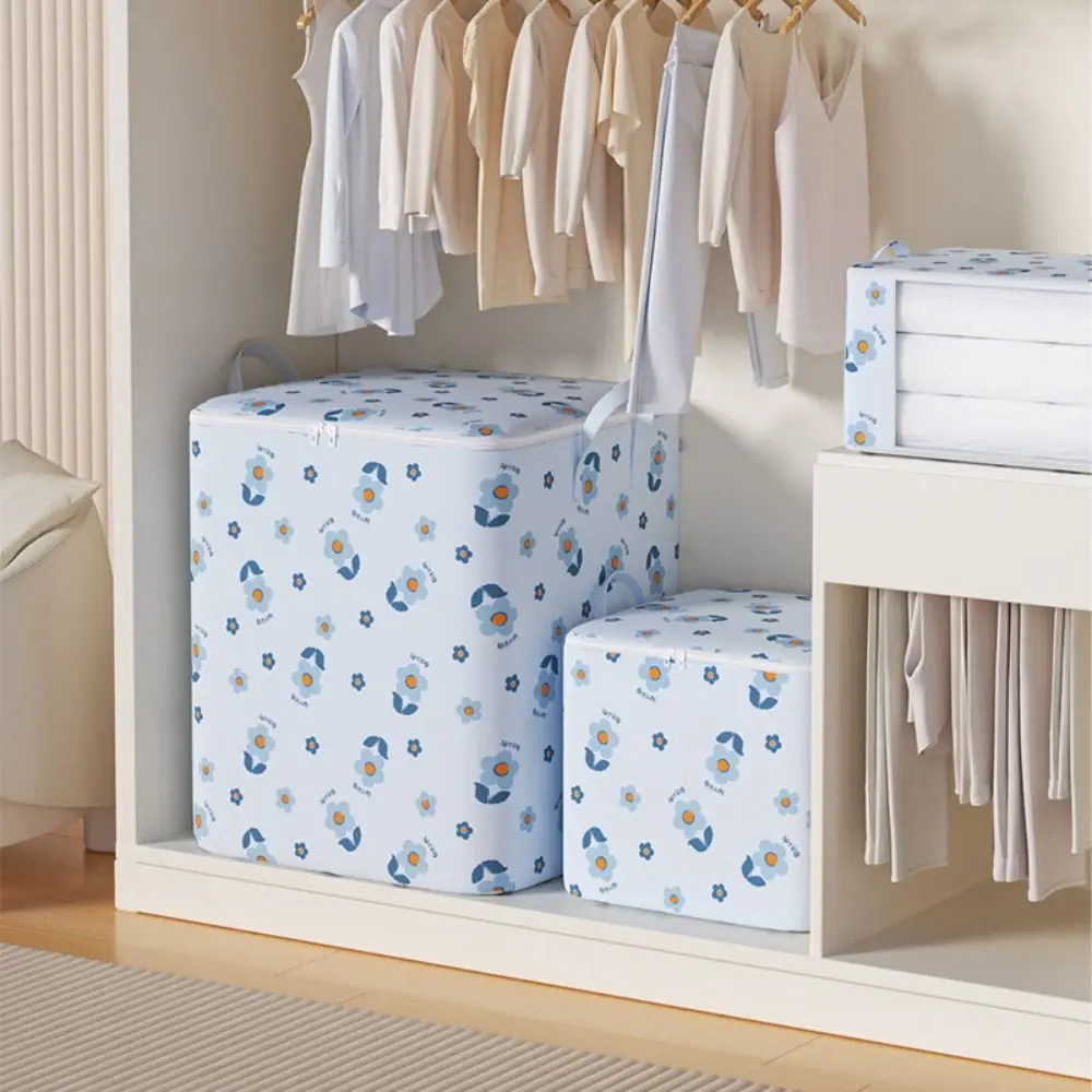 With Handle Clothes Storage Bins Clothes Organizer Foldable Quilt Storage Bag Flower Dust-Proof Wardrobe Sorting Storage Bucket
With Handle Clothes Storage Bins Clothes Organizer Foldable Quilt Storage Bag Flower Dust-Proof Wardrobe Sorting Storage Bucket