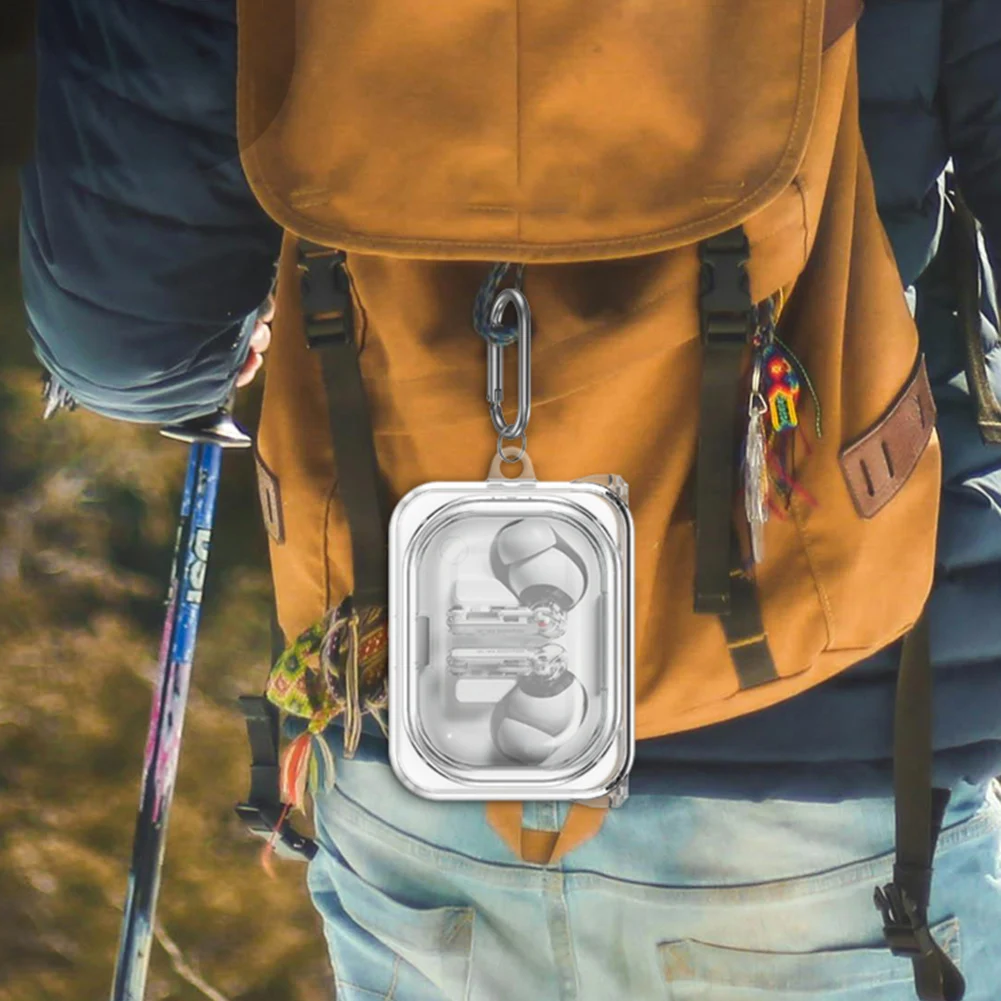 Прозрачный чехол для наушников Nothing Ear(a) с защитой от ударов, с брелоком, защитный чехол-накладка для Nothing Ear
Прозрачный чехол для наушников Nothing Ear(a) с защитой от ударов, с брелоком, защитный чехол-накладка для Nothing Ear