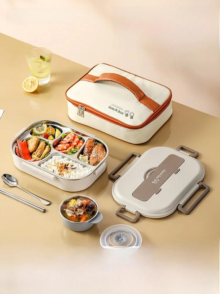 Warm Box Lunch Container 304 Stainl Steel Multi-id Meal Box Easy to Clean Rectangular ape for Office Workers And Students
Warm Box Lunch Container 304 Stainl Steel Multi-id Meal Box Easy to Clean Rectangular ape for Office Workers And Students