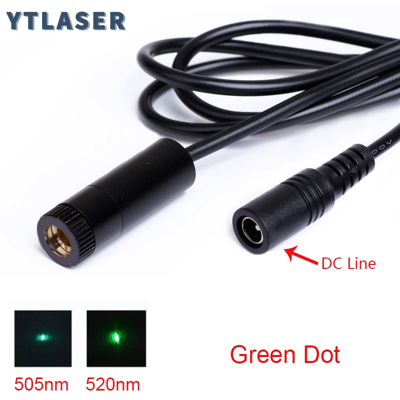 Focusable D12x45mm 520 505nm Laser Module with DC Line 1mw 5mw 135mw for Wood Positioning Cutting with Bracket,Adapter
Focusable D12x45mm 520 505nm Laser Module with DC Line 1mw 5mw 135mw for Wood Positioning Cutting with Bracket,Adapter