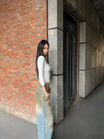 Camiseta de manga larga para mujer Tank Cherry Red, camisa básica ajustada multicolor de alta elasticidad, Top de otoño Cleanfit