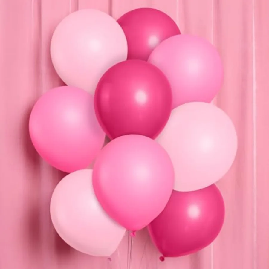 Pink Birthday Balloon Set - 24 pk, 12" Bachelorette Party Decorations, Bridal Shower, Birthday Party, Pastel Baby Shower, Engag
Pink Birthday Balloon Set - 24 pk, 12" Bachelorette Party Decorations, Bridal Shower, Birthday Party, Pastel Baby Shower, Engag