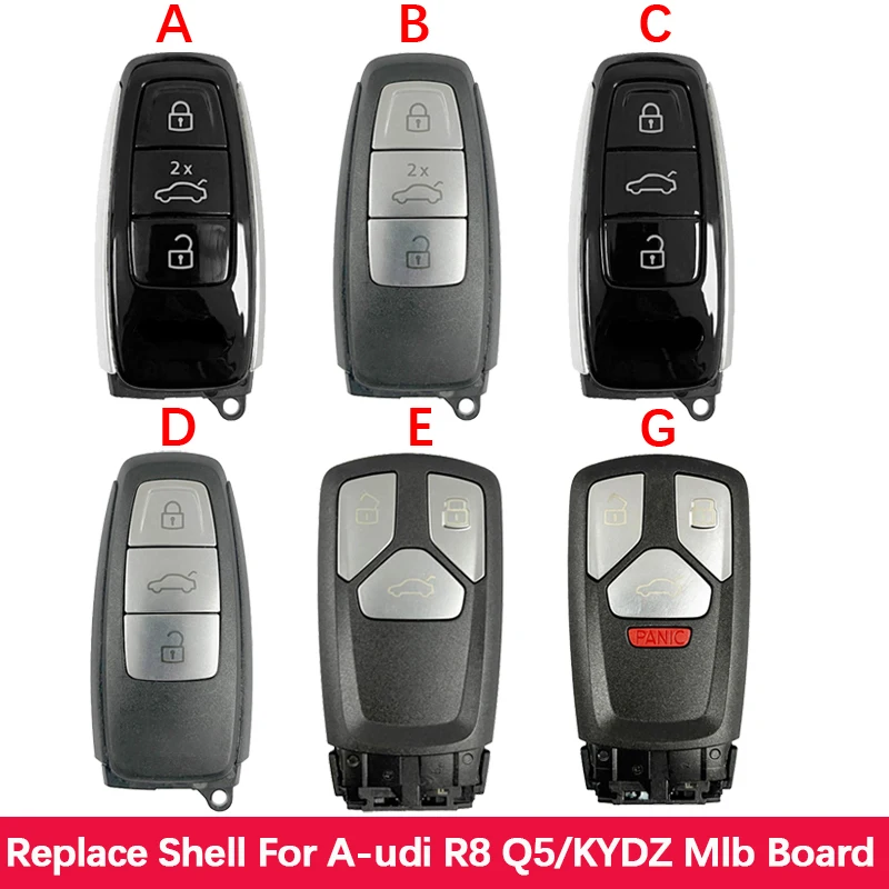 CS008042 Replacement Smart Key Cover 6 Models Shell MLB Remote Spare Case Housing For A-UDI A8 RS Q7 SQ7 S5 A4L A5 Key Replace
CS008042 Replacement Smart Key Cover 6 Models Shell MLB Remote Spare Case Housing For A-UDI A8 RS Q7 SQ7 S5 A4L A5 Key Replace