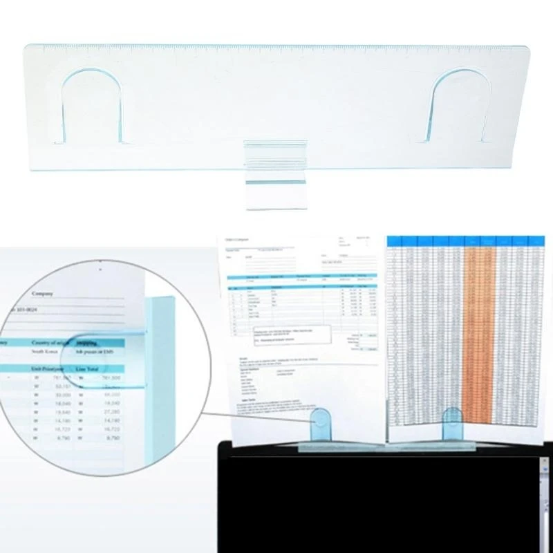 Document Holder Clip for Typing Reading Document, Monitor Note Organiser
Document Holder Clip for Typing Reading Document, Monitor Note Organiser