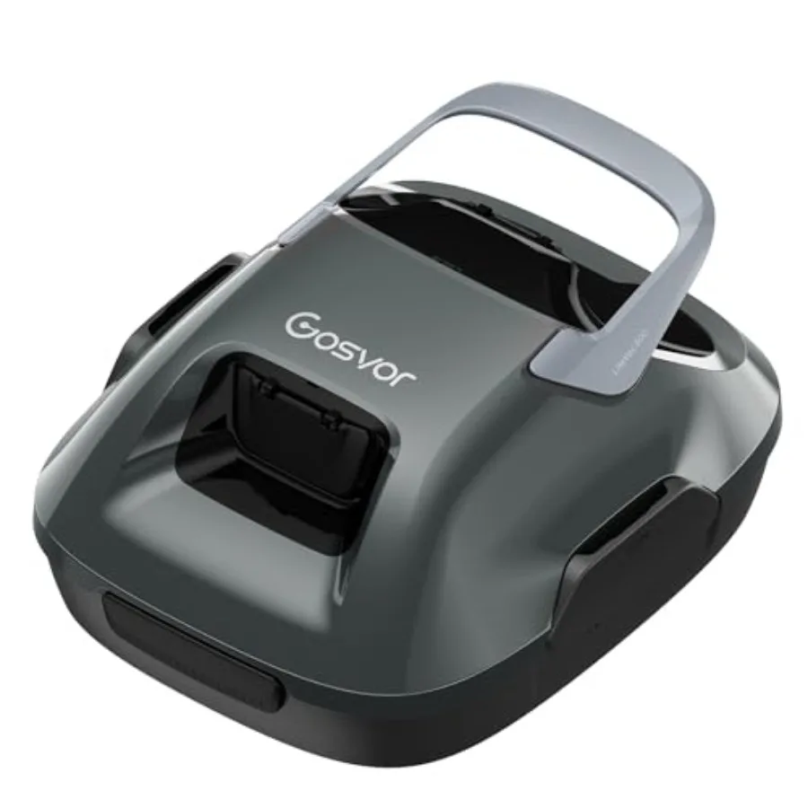Above Ground Pool Cleaner, Gray ABS Plastic, 90 Min Runtime Self-Parking, Lightweight 7.5 lbs for Pools up to 860 sq.ft
Above Ground Pool Cleaner, Gray ABS Plastic, 90 Min Runtime Self-Parking, Lightweight 7.5 lbs for Pools up to 860 sq.ft