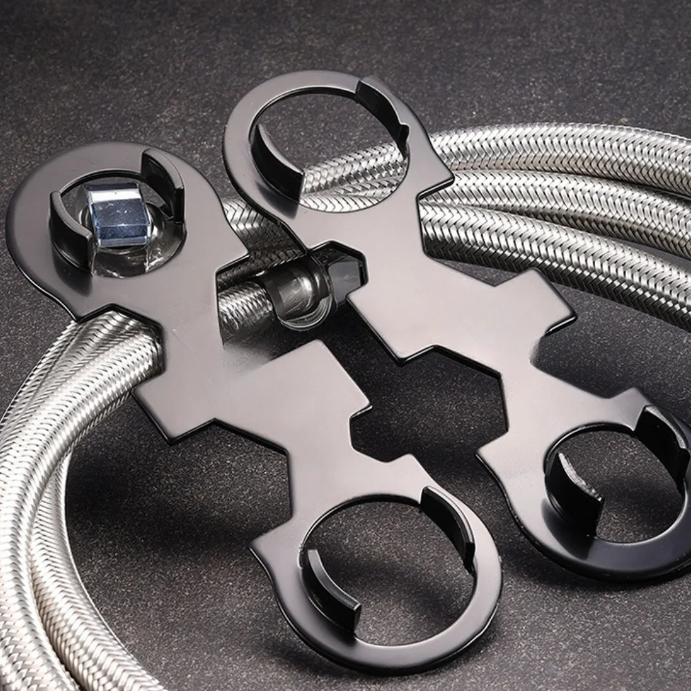 Multifunctional Thickened Carbon Steel Faucet Valve Core Wrench Bathroom Shower Faucet Wrench Faucet Key Plumbing Pipe Wrench
Multifunctional Thickened Carbon Steel Faucet Valve Core Wrench Bathroom Shower Faucet Wrench Faucet Key Plumbing Pipe Wrench