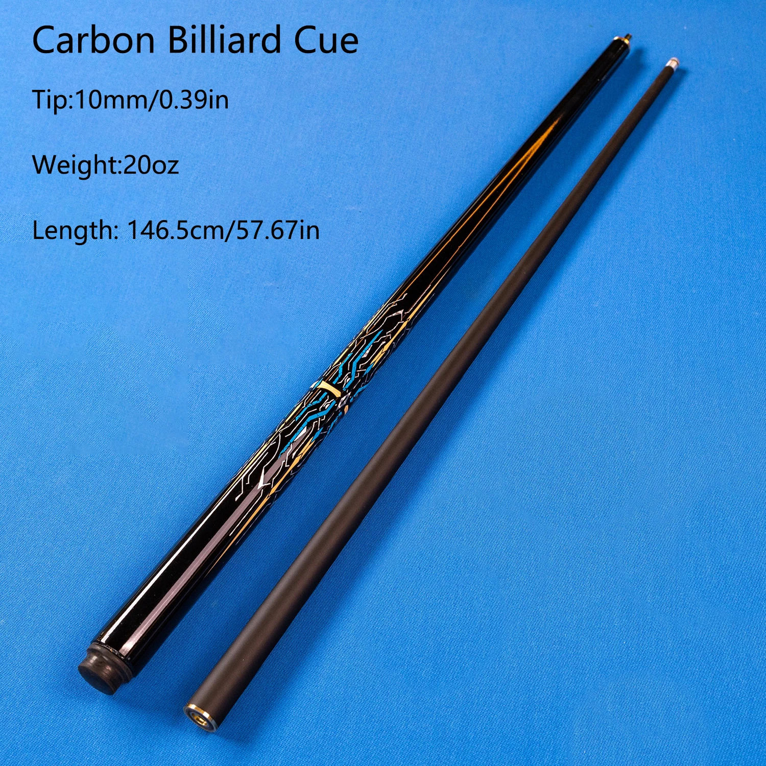 10mm Chinese Snooker Professional Carbon Pool Cue 1/2 Split Portable Bag Set Quick Connect Joint Black Eigh Billiard Accessories
10mm Chinese Snooker Professional Carbon Pool Cue 1/2 Split Portable Bag Set Quick Connect Joint Black Eigh Billiard Accessories