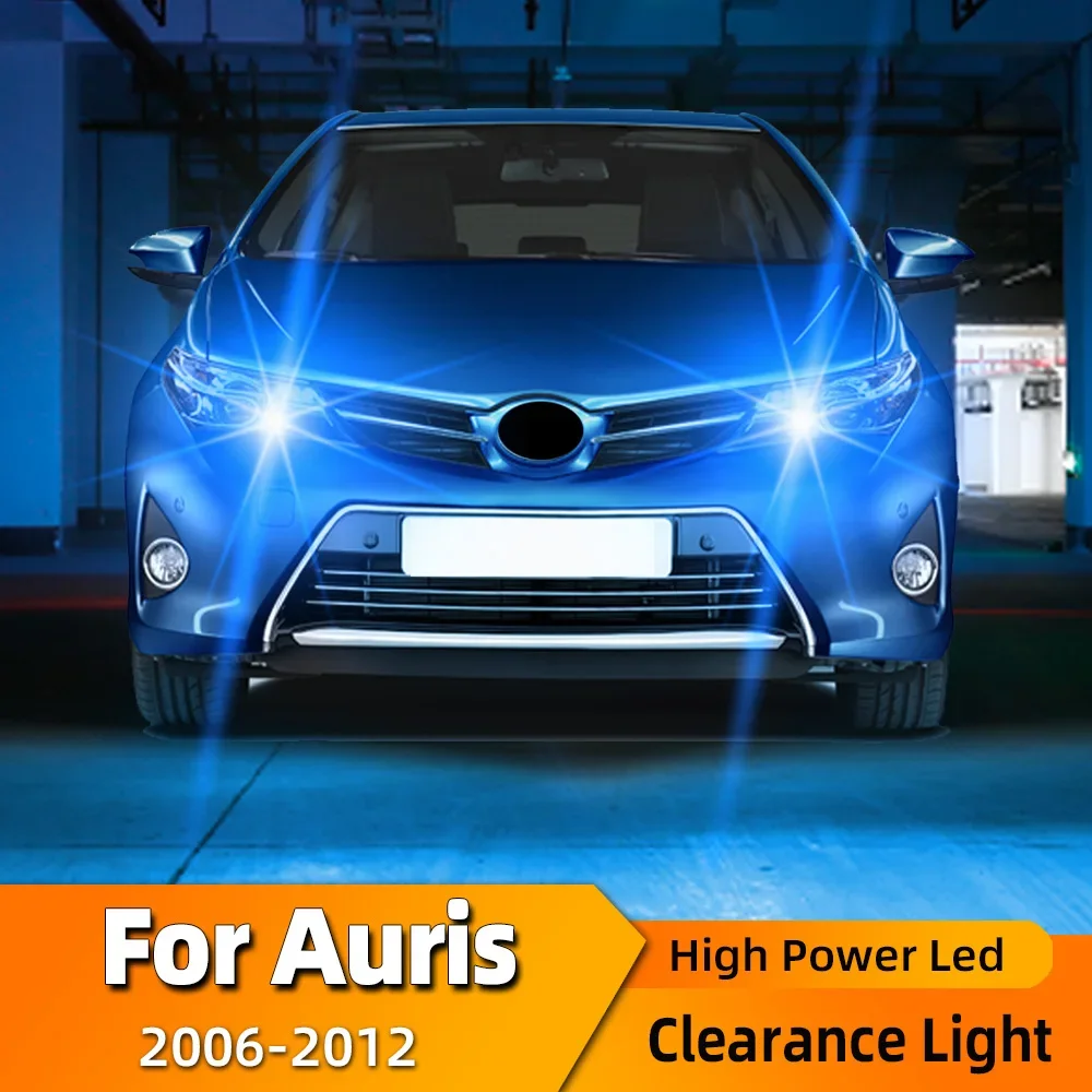2pcs For Toyota Auris 2006-2012 2007 2008 2009 2010 2011 Flash LED Front Side Parking Light Clearance Lamp Bulb Accessories
2pcs For Toyota Auris 2006-2012 2007 2008 2009 2010 2011 Flash LED Front Side Parking Light Clearance Lamp Bulb Accessories