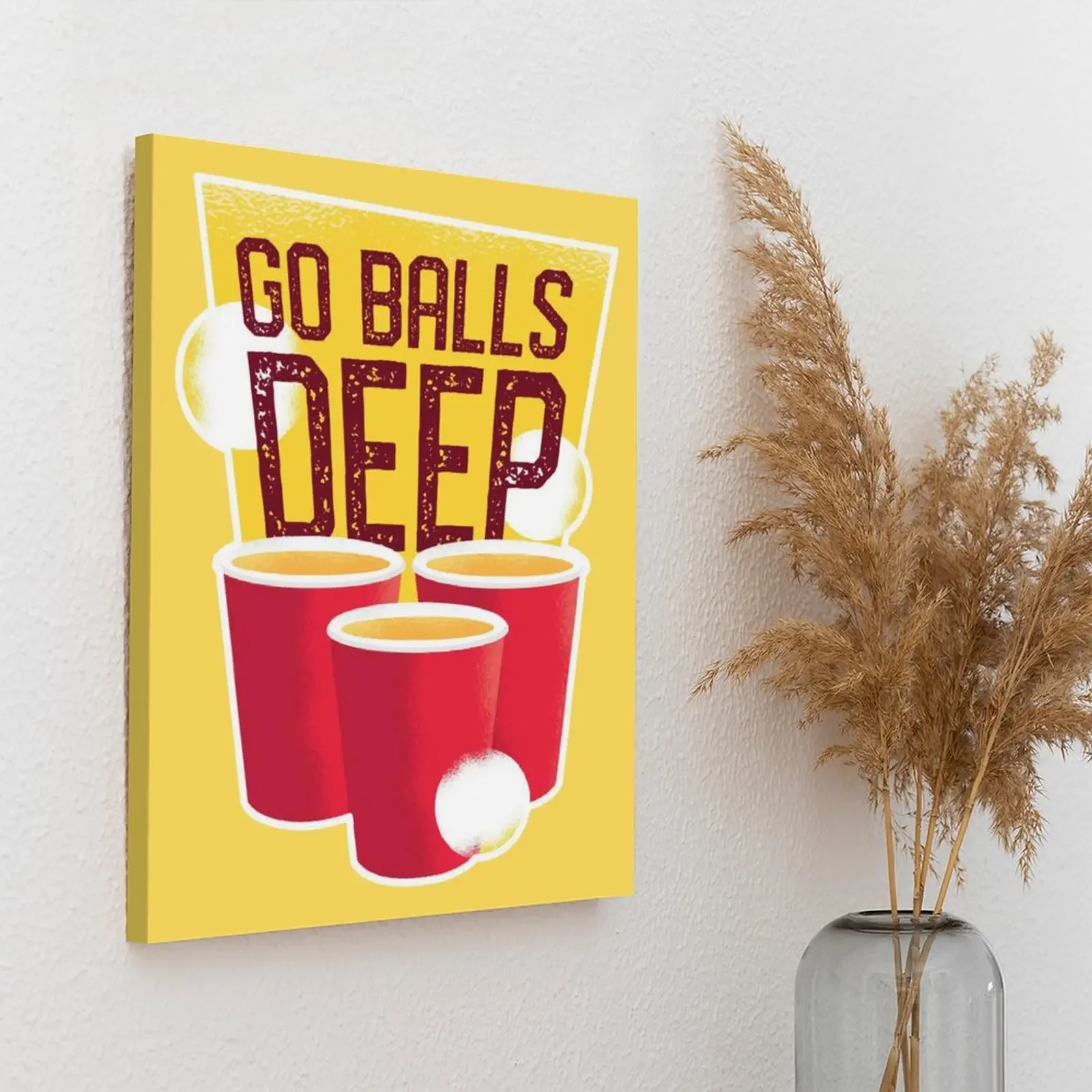Go Balls Deep Beerpong Холст Картина Плакат Ретро Настенный Декор Кино Индивидуальные Создайте Обрамленные Настенные Картины
Go Balls Deep Beerpong Холст Картина Плакат Ретро Настенный Декор Кино Индивидуальные Создайте Обрамленные Настенные Картины