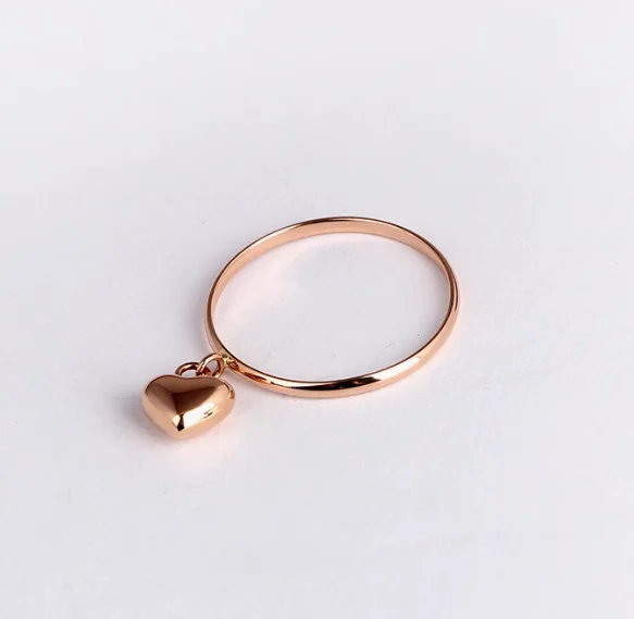 18k karat gold finger rings for women rose gold ring heart shape au750 jewelry little finger ring small size 4
18k karat gold finger rings for women rose gold ring heart shape au750 jewelry little finger ring small size 4