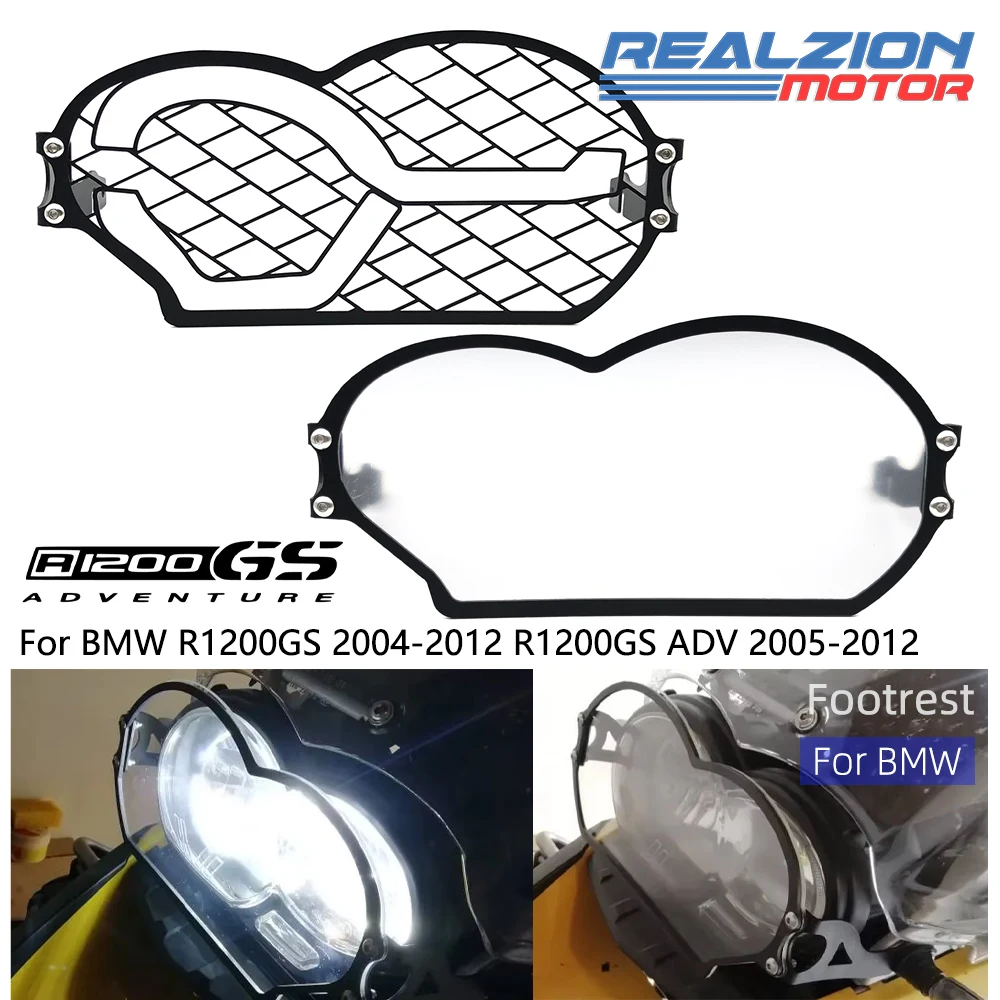 REALZION R1200GS Adv Headlight Guard Protector Motorcycle Clear Len Cover For BMW R1200GS R 1200 GS R1200 GS R1250GS 2004-2012
REALZION R1200GS Adv Headlight Guard Protector Motorcycle Clear Len Cover For BMW R1200GS R 1200 GS R1200 GS R1250GS 2004-2012